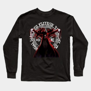 Alucard Unbound Hellsing's Ultimate Confrontation Long Sleeve T-Shirt